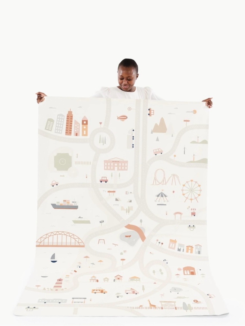 Brand New Gathre XL (Midi+) Uptown duel Playmat and Wall art